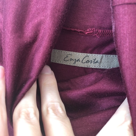 Enza Costa puff sleeve turtle neck small - Picture 8 of 10